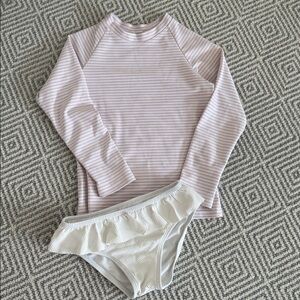 Minnow Rash Guard and Janie and Jack bottom